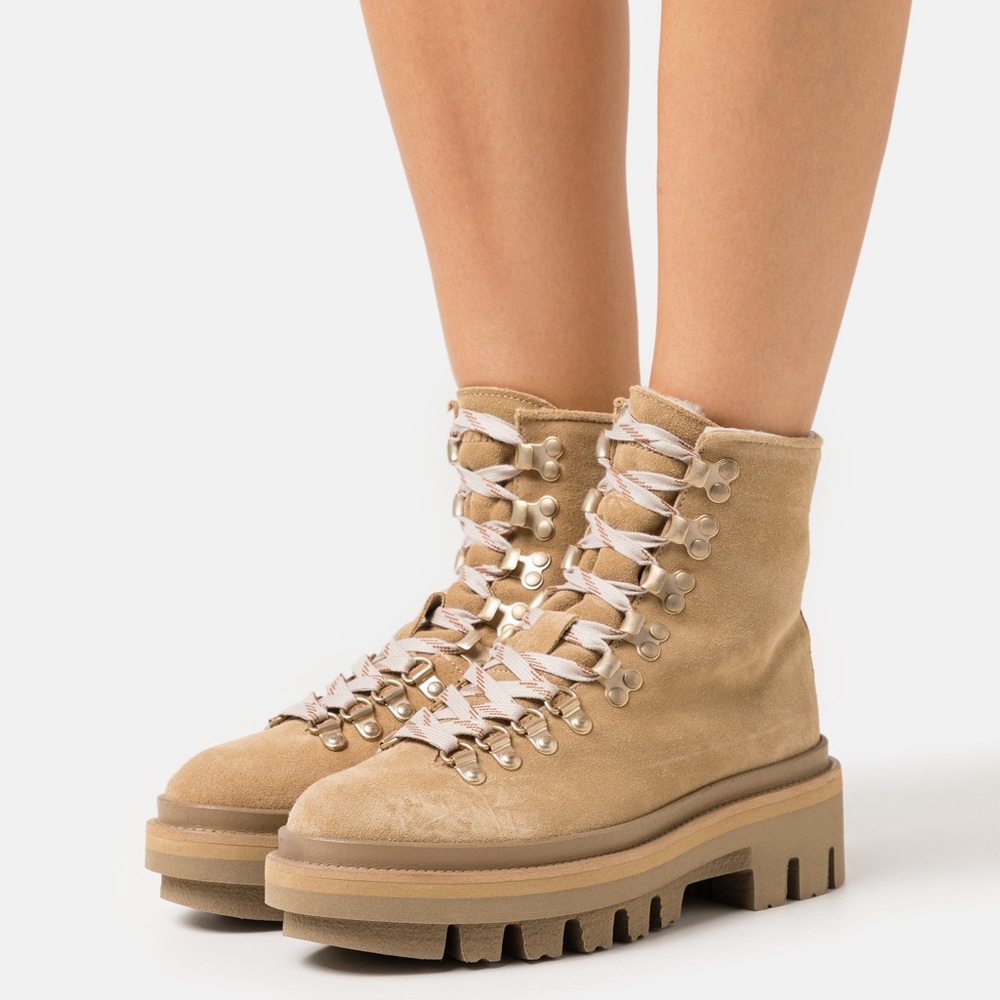 ALLSAINTS Genuine Shearling Boots